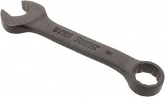 Proto - 7/16" 12 Point Offset Combination Wrench - 15° Offset Angle, 4-1/16" OAL, Steel, Black Finish - Best Tool & Supply