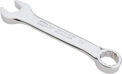 Proto - 10mm 12 Point Offset Combination Wrench - 15° Offset Angle, 3-3/4" OAL, Steel, Chrome Finish - Best Tool & Supply