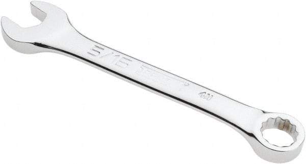 Proto - 5/16" 12 Point Offset Combination Wrench - 15° Offset Angle, 3-1/2" OAL, Steel, Chrome Finish - Best Tool & Supply