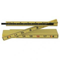 #61620 - 6' Outside Reading - MaxiFlex Folding Ruler - Best Tool & Supply