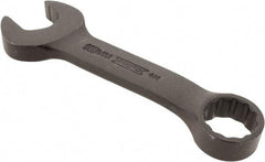 Proto - 18mm 12 Point Offset Combination Wrench - 15° Offset Angle, 5-1/4" OAL, Steel, Black Finish - Best Tool & Supply