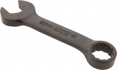 Proto - 16mm 12 Point Offset Combination Wrench - 15° Offset Angle, 4-7/8" OAL, Steel, Black Finish - Best Tool & Supply