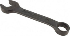 Proto - 12mm 12 Point Offset Combination Wrench - 15° Offset Angle, 4-1/8" OAL, Steel, Black Finish - Best Tool & Supply