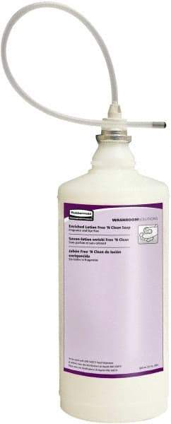 Rubbermaid - 800 mL Bottle Liquid Soap - White, Light Honeysuckle Scent - Best Tool & Supply