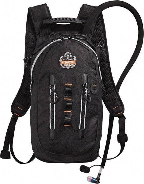 Ergodyne - Premium Cargo Black Hydration Backpack - 18 Inch Long x 10-1/2 Inch Wide x 3 Inch Deep, 70 Ounce Reservoir Capacity - Best Tool & Supply