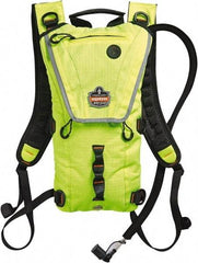 Ergodyne - Premium Low Profile Lime Hydration Backpack - 17 Inch Long x 10-1/2 Inch Wide x 2-1/2 Inch Deep, 70 Ounce Reservoir Capacity - Best Tool & Supply