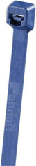 Panduit - 14.4" Long Blue Polypropylene Standard Cable Tie - 60 Lb Tensile Strength, 1.9mm Thick, 102mm Max Bundle Diam - Best Tool & Supply