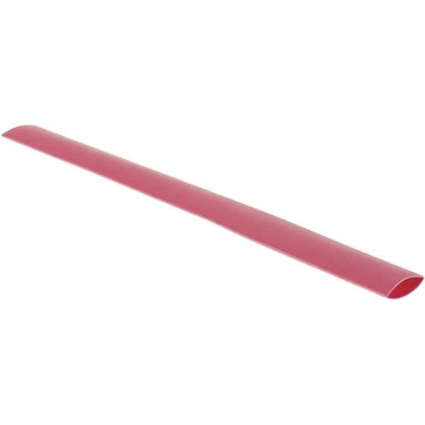 Value Collection - 6" Long Heat Shrink Electrical Tubing - Red - Best Tool & Supply