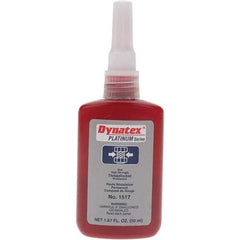 Made in USA - 50 mL Bottle, Red, High Strength Liquid Threadlocker - Best Tool & Supply