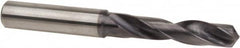 Accupro - 37/64" 140° Spiral Flute Solid Carbide Screw Machine Drill Bit - Best Tool & Supply