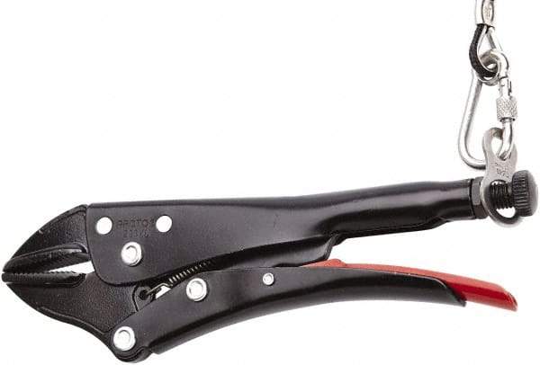 Proto - 9-1/4" OAL Straight Jaw Locking Pliers - 5/8" Jaw Width, Straight Handle - Best Tool & Supply