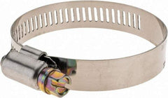 Value Collection - SAE Size 28, 1-5/16 to 2-1/4" Diam, Stainless Steel Worm Drive Clamp - 1/2" Wide - Best Tool & Supply