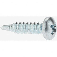 Value Collection - Sheet Metal Screws; System of Measurement: Inch ; Head Type: Pan ; Screw Size: #8 ; Length (Inch): 3/4 ; Drive Type: Phillips ; Material: Steel - Exact Industrial Supply