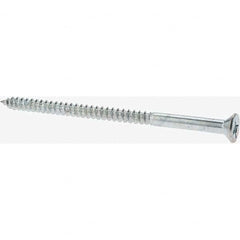 Value Collection - Sheet Metal Screws; System of Measurement: Inch ; Head Type: Flat ; Screw Size: #10 ; Length (Inch): 3-1/2 ; Drive Type: Phillips ; Material: Steel - Exact Industrial Supply
