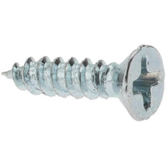 Value Collection - Sheet Metal Screws; System of Measurement: Inch ; Head Type: Flat ; Screw Size: #5 ; Length (Inch): 1/2 ; Drive Type: Phillips ; Material: Steel - Exact Industrial Supply
