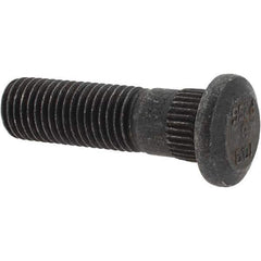 Value Collection - M12x1.5 Wheel Hub Bolt Wheel Stud - 13.08mm Knurl, 42mm OAL, 12.5mm Shoulder Length - Best Tool & Supply