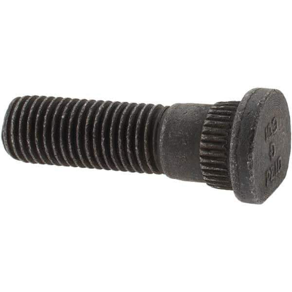 Value Collection - M12x1.5 Wheel Hub Bolt Wheel Stud - 14.94mm Knurl, 41mm OAL, 13.5mm Shoulder Length - Best Tool & Supply