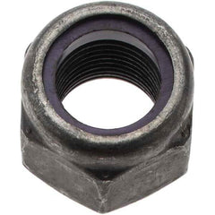 Value Collection - 5/8-18 UNF Grade 8 Hex Lock Nut with Nylon Insert - 15/16" Width Across Flats, 3/4" High, Uncoated - Best Tool & Supply