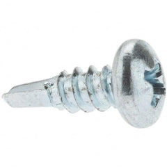 Value Collection - Sheet Metal Screws; System of Measurement: Inch ; Head Type: Pan ; Screw Size: #8 ; Length (Inch): 1/2 ; Drive Type: Phillips ; Material: Steel - Exact Industrial Supply