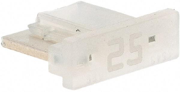 Littelfuse - 25 Amp, Automotive Fuse - 0.429" Long, Clear, Littlefuse LMIN025 - Best Tool & Supply