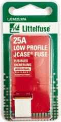 Littelfuse - 25 Amp, 58 VDC, Automotive Fuse - White, Littlefuse 895025 - Best Tool & Supply