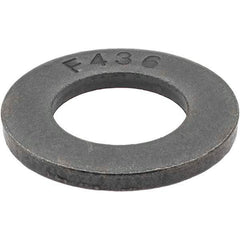 Value Collection - 3/4" Screw, Grade 8 Steel SAE Flat Washer - 13/16" ID x 1-15/32" OD, Plain Finish - Best Tool & Supply