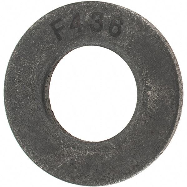 Value Collection - 5/8" Screw, Grade 8 Steel SAE Flat Washer - 11/16" ID x 1-5/16" OD, Plain Finish - Best Tool & Supply