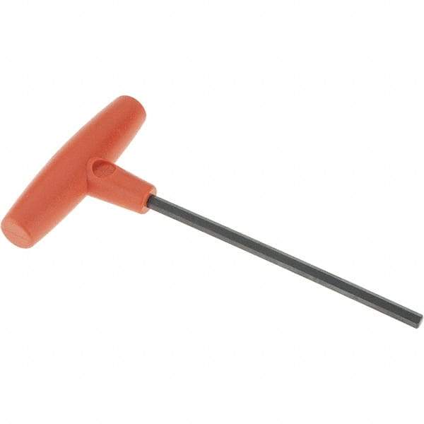 Value Collection - 3/16" Hex, T-Handle Cushion Grip, Hex Key - 6" OAL, Inch System of Measurement - Best Tool & Supply