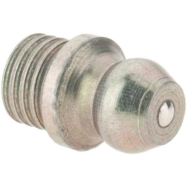 Value Collection - Straight Head Angle, 1/4 Thread Drive-In Grease Fitting - Best Tool & Supply