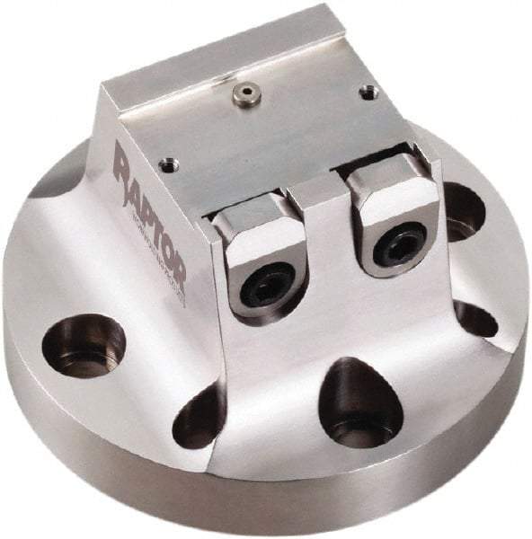 Raptor Workholding - 1-1/2" Jaw Width, 3" High Dovetail Vise - For Use with 4 & 5 Axis Workholding Systems - Best Tool & Supply