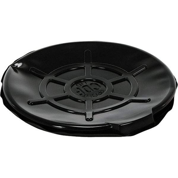 Vestil - Round Polyethylene Open Head Drum Cover for 55 Gallon Container - 25" Wide - Best Tool & Supply