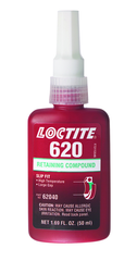 620 Retaining Compound; Slip Fit; High Strength; High Temperatures -50 ml - Best Tool & Supply