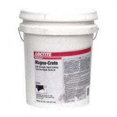 Loctite - 5 Gal Pail Gray Magnesium Phosphate Filler/Repair Caulk - 2000°F Max Operating Temp, 10 min Tack Free Dry Time, 1 to 2 hr Full Cure Time, Series 135 - Best Tool & Supply