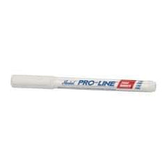 Markal - White Liquid Enamel-Based Paint Marker - Fine Tip, Alcohol Base Ink - Best Tool & Supply