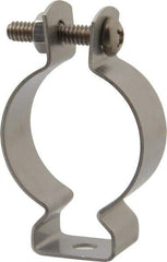 Cooper B-Line - Stainless Steel Rigid/EMT Conduit Hanger with Bolt - 1-1/2" EMT, 1-1/4" Rigid, 1/4" Rod - Best Tool & Supply