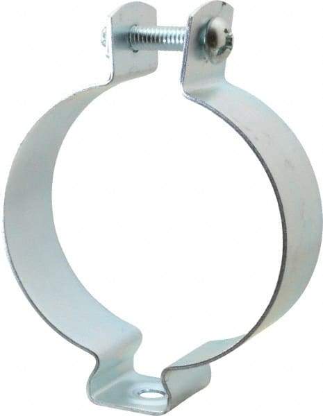 Cooper B-Line - Steel Rigid/EMT Conduit Hanger with Bolt - 3" EMT, 3" Rigid, 5/16" Rod, Zinc Plated Finish - Best Tool & Supply