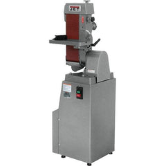 Jet - 48 Inch Long x 6 Inch Wide Horizontal and Vertical Belt Sanding Machine - 2,850 Ft./min Belt Speed, 1-1/2 Hp, Single Phase - Best Tool & Supply