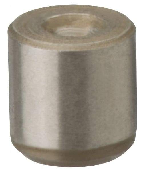 Gibraltar - 5/8-11 Thread, 0.5472" OD, 5/8" OAL, Ball Button & Detent - 0.33" ID, Stainless Steel - Best Tool & Supply