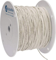 Alpha Wire - 18 AWG, 16 Strand, 305 m OAL, Tinned Copper Hook Up Wire - White PVC Jacket, 0.079" Diam - Best Tool & Supply