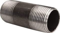 Value Collection - Schedule 40, 1" Diam x 3" Long Steel Black Pipe Nipple - Threaded - Best Tool & Supply