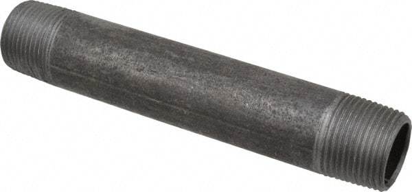 B&K Mueller - Schedule 40, 3/4" Diam x 5-1/2" Long Steel Black Pipe Nipple - Threaded - Best Tool & Supply