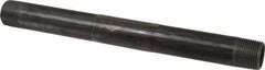 B&K Mueller - Schedule 40, 3/4" Diam x 10" Long Steel Black Pipe Nipple - Threaded - Best Tool & Supply