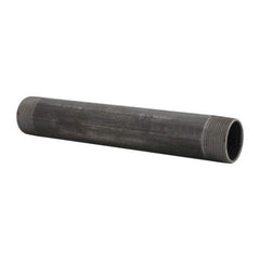 B&K Mueller - Schedule 40, 1-1/2" Diam x 11" Long Steel Black Pipe Nipple - Threaded - Best Tool & Supply