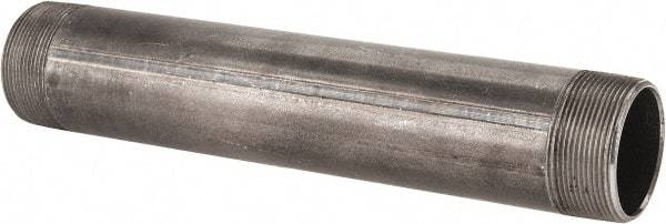 B&K Mueller - Schedule 40, 2" Diam x 12" Long Steel Black Pipe Nipple - Threaded - Best Tool & Supply