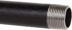 B&K Mueller - Schedule 40, 3/4" Diam x 30" Long Steel Black Pipe Nipple - Threaded - Best Tool & Supply