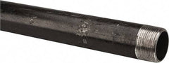 B&K Mueller - Schedule 40, 1-1/4" Diam x 30" Long Steel Black Pipe Nipple - Threaded - Best Tool & Supply