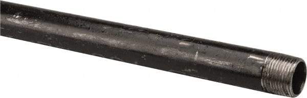 B&K Mueller - Schedule 40, 3/4" Diam x 36" Long Steel Black Pipe Nipple - Threaded - Best Tool & Supply