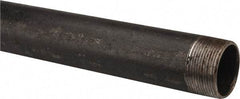 B&K Mueller - Schedule 40, 1-1/2" Diam x 36" Long Steel Black Pipe Nipple - Threaded - Best Tool & Supply