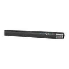 B&K Mueller - Schedule 40, 1/2" Diam x 48" Long Steel Black Pipe Nipple - Threaded - Best Tool & Supply