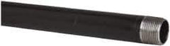 B&K Mueller - Schedule 40, 1" Diam x 48" Long Steel Black Pipe Nipple - Threaded - Best Tool & Supply